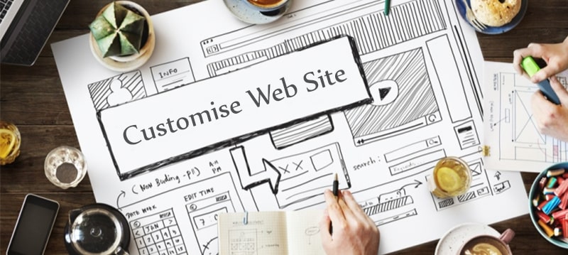 We Customise WebSite To Your Taste