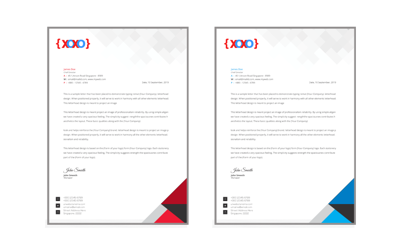 Letterheads