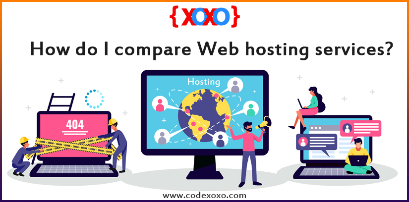 How do I compare Web hosting services