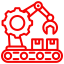 manufacturing and production icon