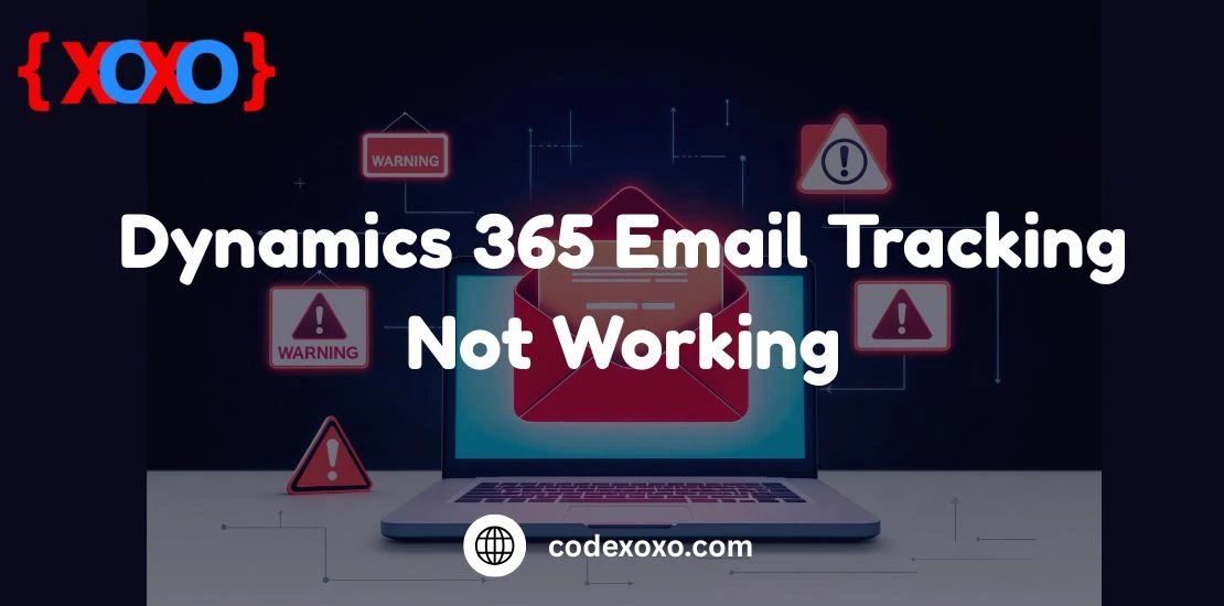 Dynamics 365 email tracking not working img.