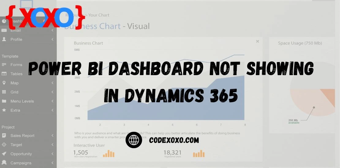 Power BI Dashboard Not Showing in Dynamics 365 img.