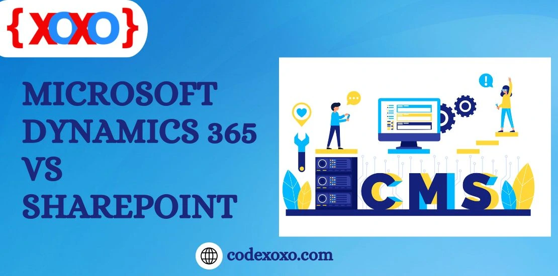 Microsoft Dynamics 365 vs Sharepoint img.