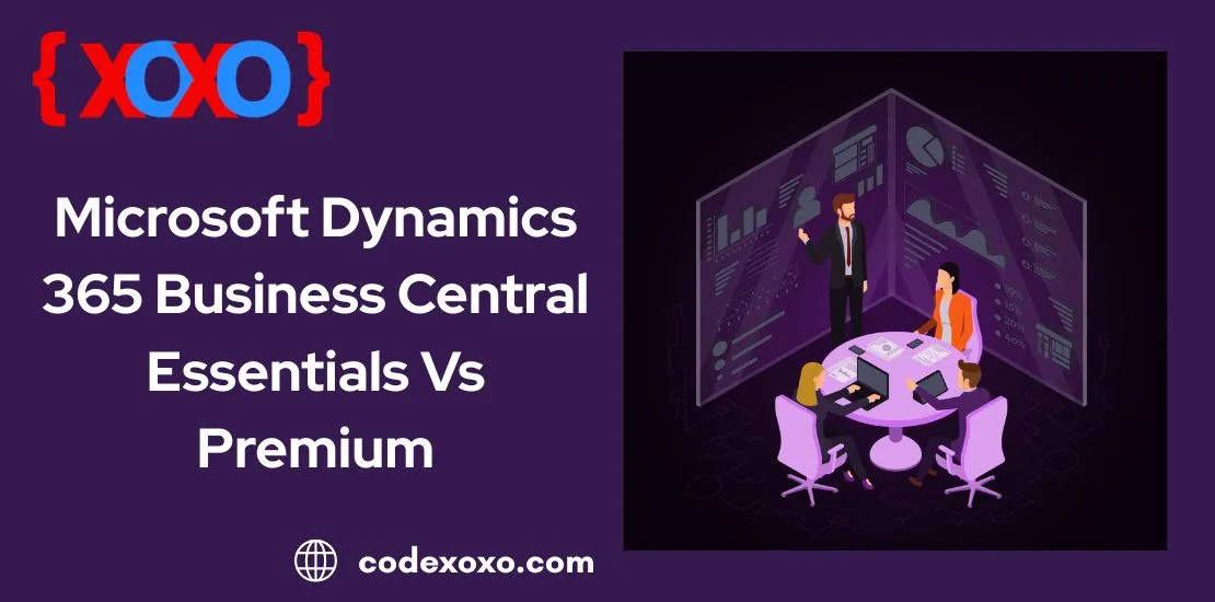 Microsoft Dynamics 365 Business Central Essentials Vs Premium img.